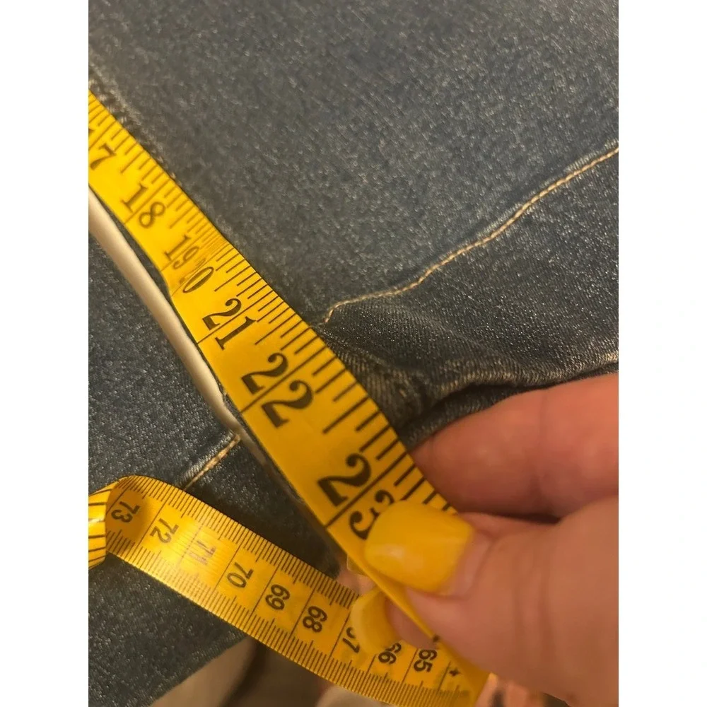 Tommy Hilfiger Girls Cropped Wide Leg Jeans